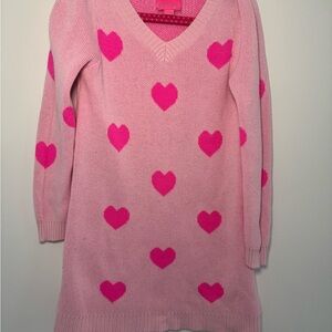 Lilly Pulitzer Pink Heart Kids Dress